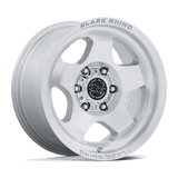 Black Rhino Hard Alloys SOL 17X9 6X120 74 +12 G-SLV MCH-FC Wheels