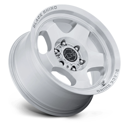 Black Rhino Hard Alloys SOL 17X8.5 5X5 71 +0 G-SLV MCH-FC Wheels