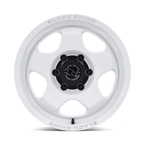 Black Rhino Hard Alloys SOL 17X8 5X110 72 +30 G-WHT Wheels