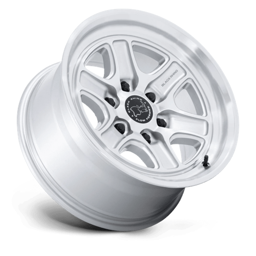 Black Rhino Hard Alloys ECHO 18X9 8X170 125 +12 G-SLV-MCH Wheels