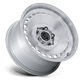 Black Rhino Hard Alloys BASIN 17X8.5 5X5 71 +0 G-SLV-MCH Wheels