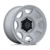 Black Rhino Hard Alloys TEMBO 17X8.5 6X4.5 66 +25 GRY-SPC Wheels
