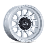Black Rhino Hard Alloys - UTV RAPID UTV 15X7 4X156 115 +10 H-SLV MCH Wheels