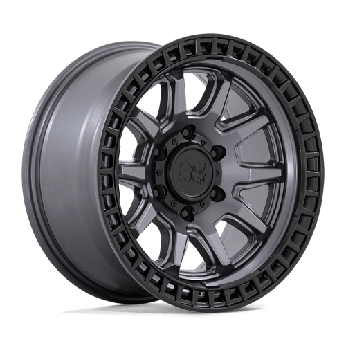 Black Rhino Hard Alloys BR CALICO 17X8.5 5X5.0 71 M-GMTL BLK +0 Wheels