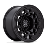 Black Rhino Hard Alloys FUJI 17X8 6X5.5 106 M-BLK +38 Wheels
