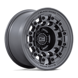 Black Rhino Hard Alloys FUJI 17X9 5X5.0 71 M-GNMTL -12 Wheels