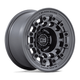 Black Rhino Hard Alloys FUJI 17X8 6X5.5 106 M-GNMTL +38 Wheels