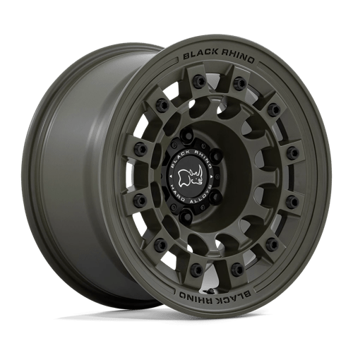 Black Rhino Hard Alloys FUJI 17X8 6X5.5 106 OD-GRN +38 Wheels