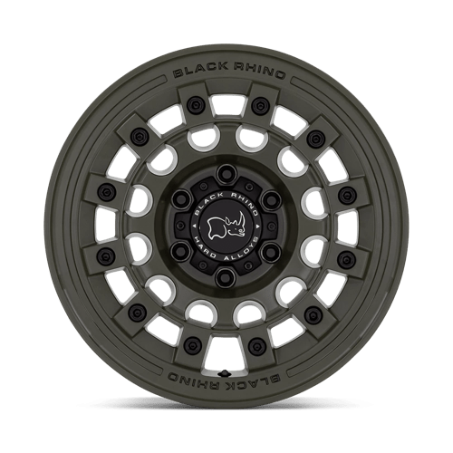 Black Rhino Hard Alloys FUJI 17X8 5X4.5 72 OD-GRN +20 Wheels