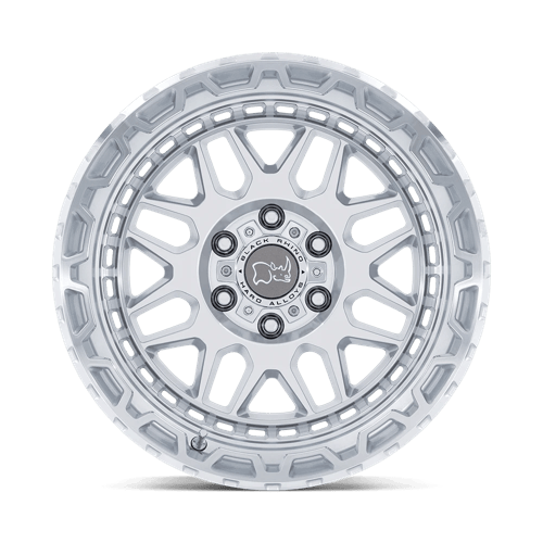 Black Rhino Hard Alloys BR HOLCMB 17X9.5 6X139 -12 112 G-SLV MIR Wheels