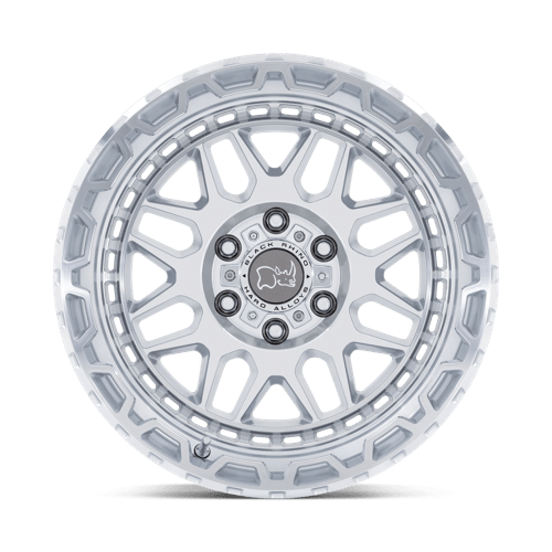 Black Rhino Hard Alloys BRHLB 17X9.5 5X5.0 G-SLV MIR-FC -12MM Wheels