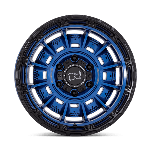 Black Rhino Hard Alloys LEGION 17X9 5X5.0 71 CB-BLU-BLK -12 Wheels