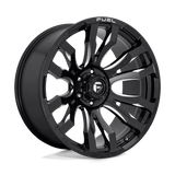 Fuel 1PC D673 18X9 8X170 GL-BLK-MIL -12MM Wheels