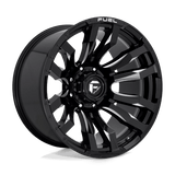Fuel 1PC D673 22X12 8X170 GL-BLK-MIL -44MM Wheels