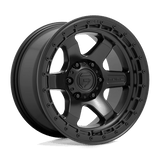 Fuel 1PC D750 17X9 6X135 MT-BLK-BLK-RG 01MM Wheels