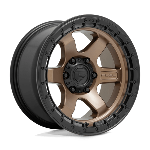 Fuel 1PC D751 17X9 6X120 MT-BRNZ-BBR 01MM Wheels