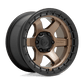 Fuel 1PC BLOCK 17X9 6X4.5 66.3 ZDB 01MM Wheels