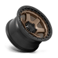 Fuel 1PC BLOCK 17X9 6X4.5 66.3 ZDB 01MM Wheels
