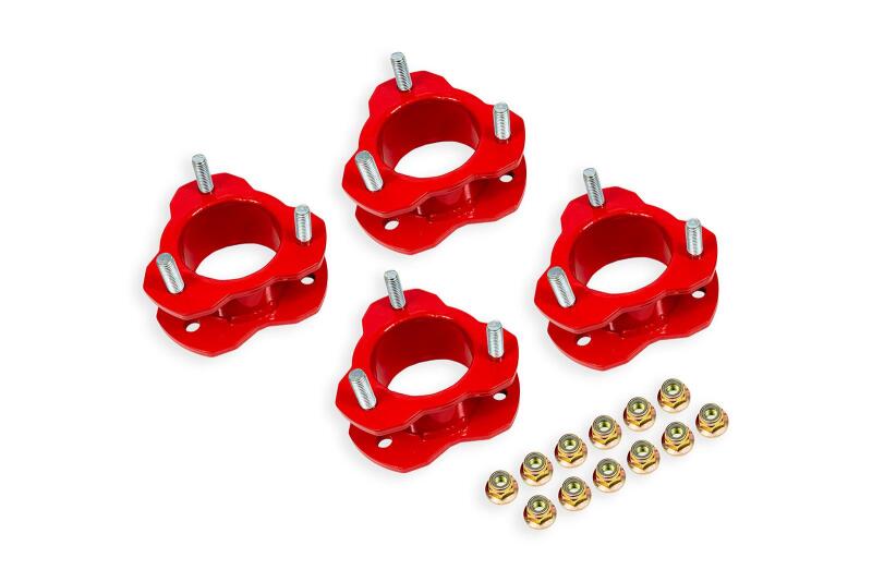 BMR 21-25 Ford Bronco (Exc. Bronco Sport) 2in Leveling Kit - Red