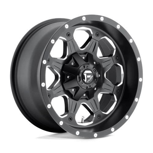 Fuel 1PC D534 18X9 8X180 MT-BLK-MIL 1MM Wheels