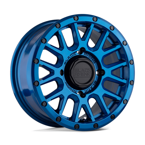 Black Rhino Powersports BULPZ 15X7 4X110 BLUE-BLK-BLTS 51MM Wheels