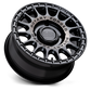 Black Rhino Hard Alloys - UTV SANDSTORM UTV 15X7 4X110 80 +51 S-BLK DT Wheels