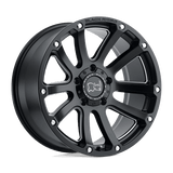 Black Rhino BRHLD 18X9.5 5X150 M-BLK-MILL 12MM Wheels