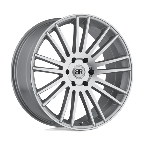 Black Rhino BRKRG 22X9.5 6X5.5 SLVR-MIR 10MM Wheels