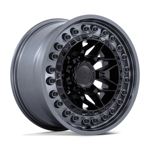 Black Rhino Hard Alloys ALPHA 20X10 8X170 125 -18 M-BLK GNMTL-LP Wheels