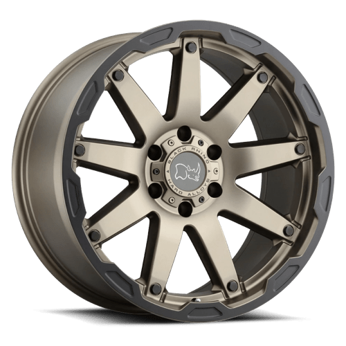 Black Rhino Hard Alloys BR OCEANO 20X9.5 6X135 +12 87 M-BRNZ BLK Wheels