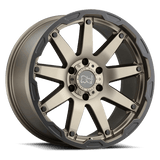 Black Rhino Hard Alloys BR OCEANO 20X9.5 6X135 +12 87 M-BRNZ BLK Wheels