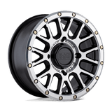 Black Rhino Powersports BULPZ 14X7 4X156 SGL-BLK-MACH 51MM Wheels