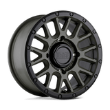 Black Rhino Powersports BULPZ 15X7 4X137 OD-GRN-BLK-LP 51MM Wheels
