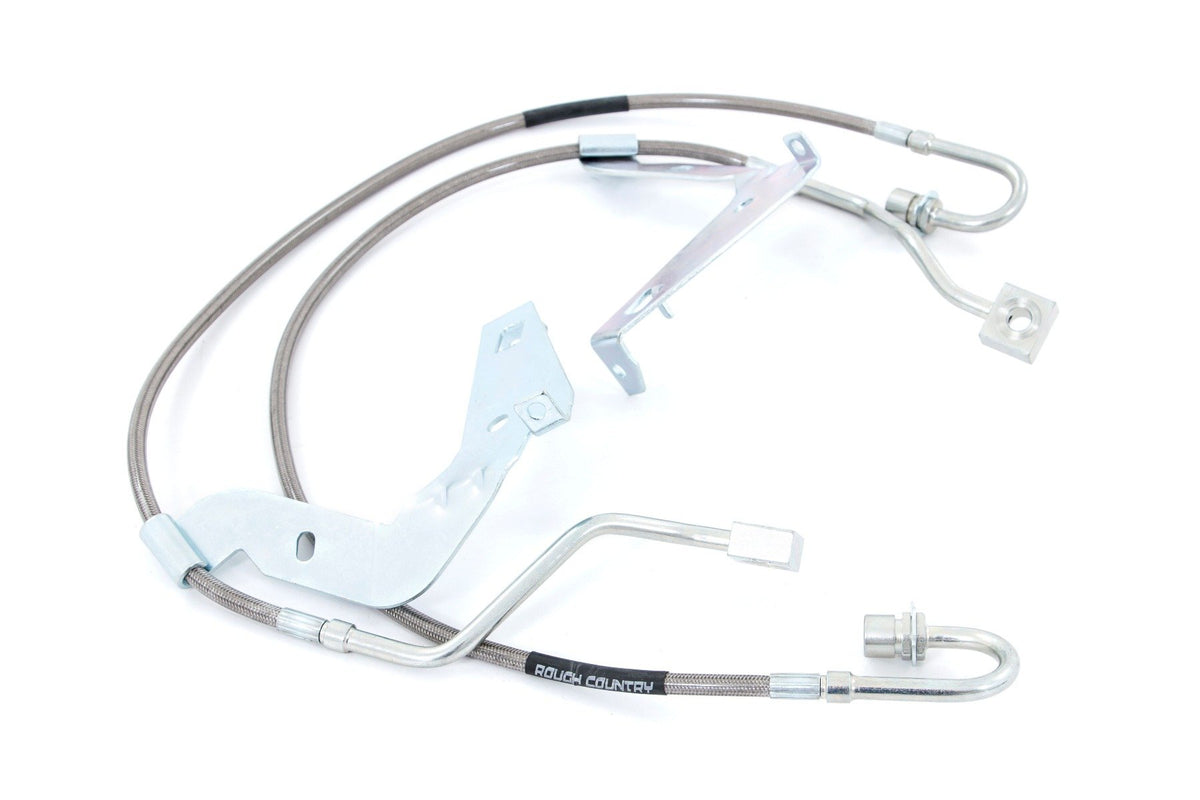 Brake Lines | Stainless | Front | Ford F-250/F-350 Super Duty 4WD (2017-2026)