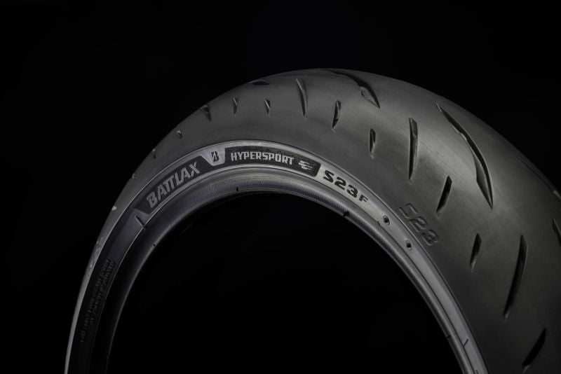 Bridgestone Battlax Hypersport S23F Tire - 120/70ZR17 M/C 58W TL Front