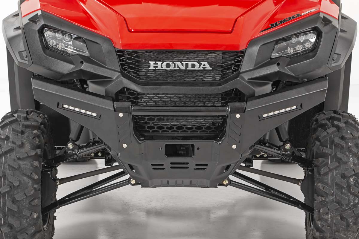 Bumper Wings | No Stinger | 6" Led Combo | Honda Pioneer 1000