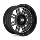 XD XD850 20X9 5X150 G-BLK MILL 0MM Wheels