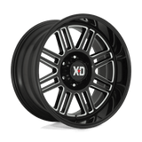 XD XD850 20X9 6X5.5 G-BLK MILL 18MM Wheels