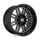 XD XD850 20X9 5X150 G-BLK MILL 0MM Wheels