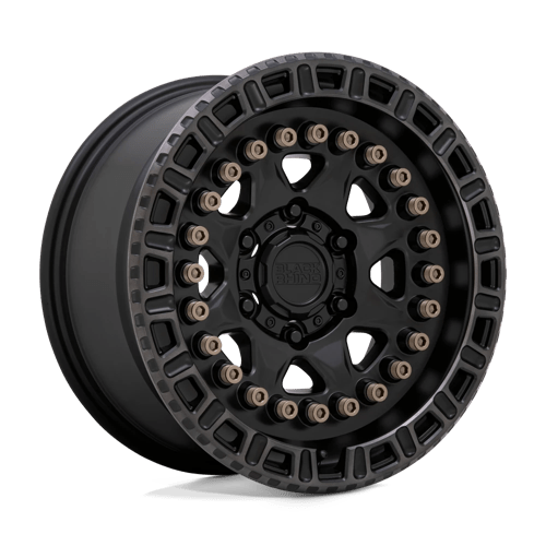Black Rhino BRCBN 17X8.5 6X5.5 M-BLK MACH-RNG -18MM Wheels