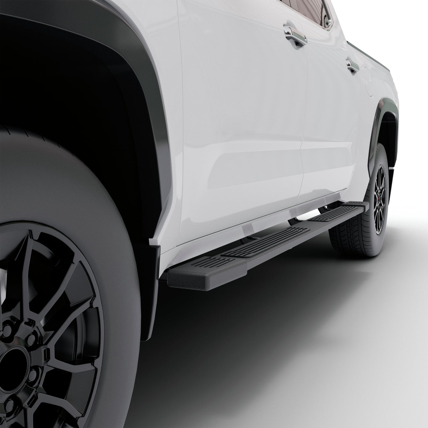 Vanguard Black Powdercoat Side Steps & Running Boards Running Boards Running Board for 2022-2025 toyota tundra nan