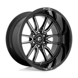 Fuel 1PC CLASH 22X12 6X135 87.1 NBL -44MM Wheels