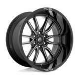 Fuel 1PC CLASH 22X12 6X5.5 106.1 NBL -44MM Wheels