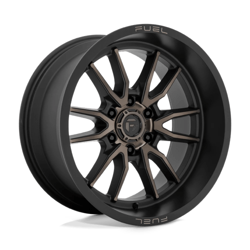 Fuel 1PC CLASH 20X10 6X135 87.1 MBT -18MM Wheels