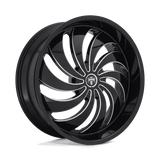 DUB 1PC COJONES 24X9 5X4.5/120 72 NBL +25 Wheels