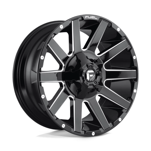 Fuel 1PC CONTRA 20X9 8X170 125.1 NBL +20 Wheels