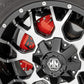 Caliper Covers | Front and Rear | Red | Ford F-250 Super Duty 2WD/4WD (13-22)