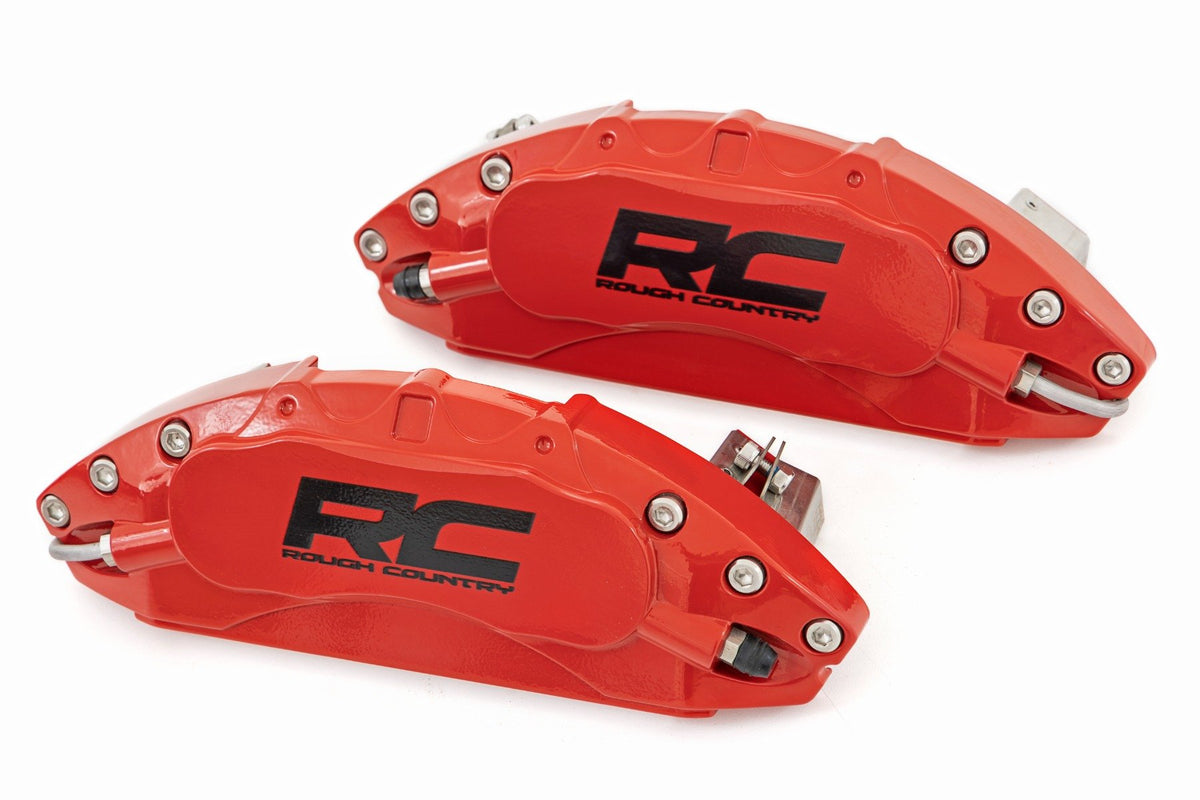 Caliper Covers | Front and Rear | Red | Toyota Tundra 2WD/4WD (2022-2026)