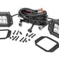 Chrome Series LED Light Pair | 2 Inch | Flush Mount | Amber DRL