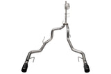 Corsa 2021-2025 Ford F-150 SuperCrew/5.5ft Bed 3.5L V6 Sport Cat-Back Dual Rear Exit-Black PVD